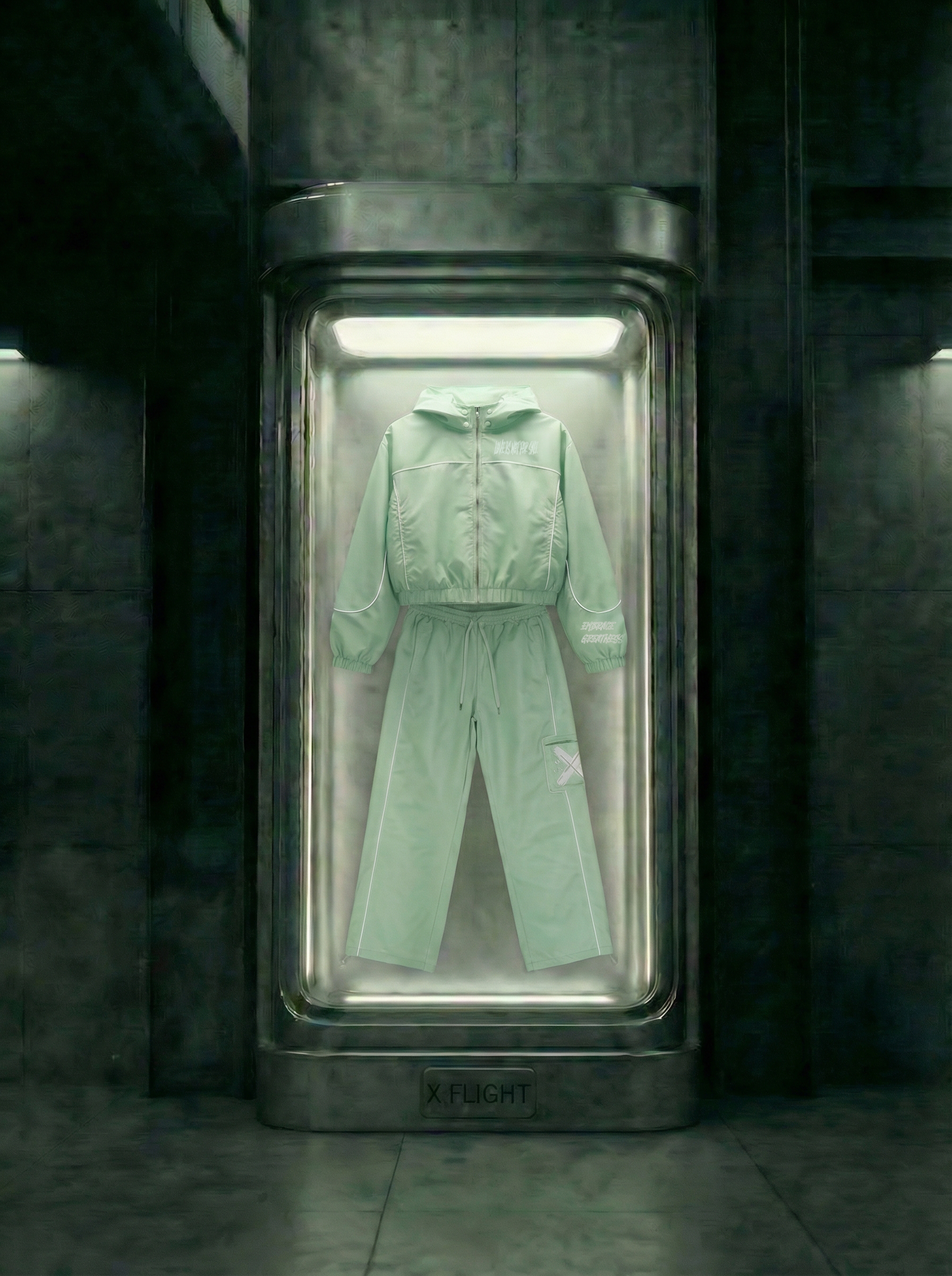 X Flight Jumpsuit#Colour_Mint