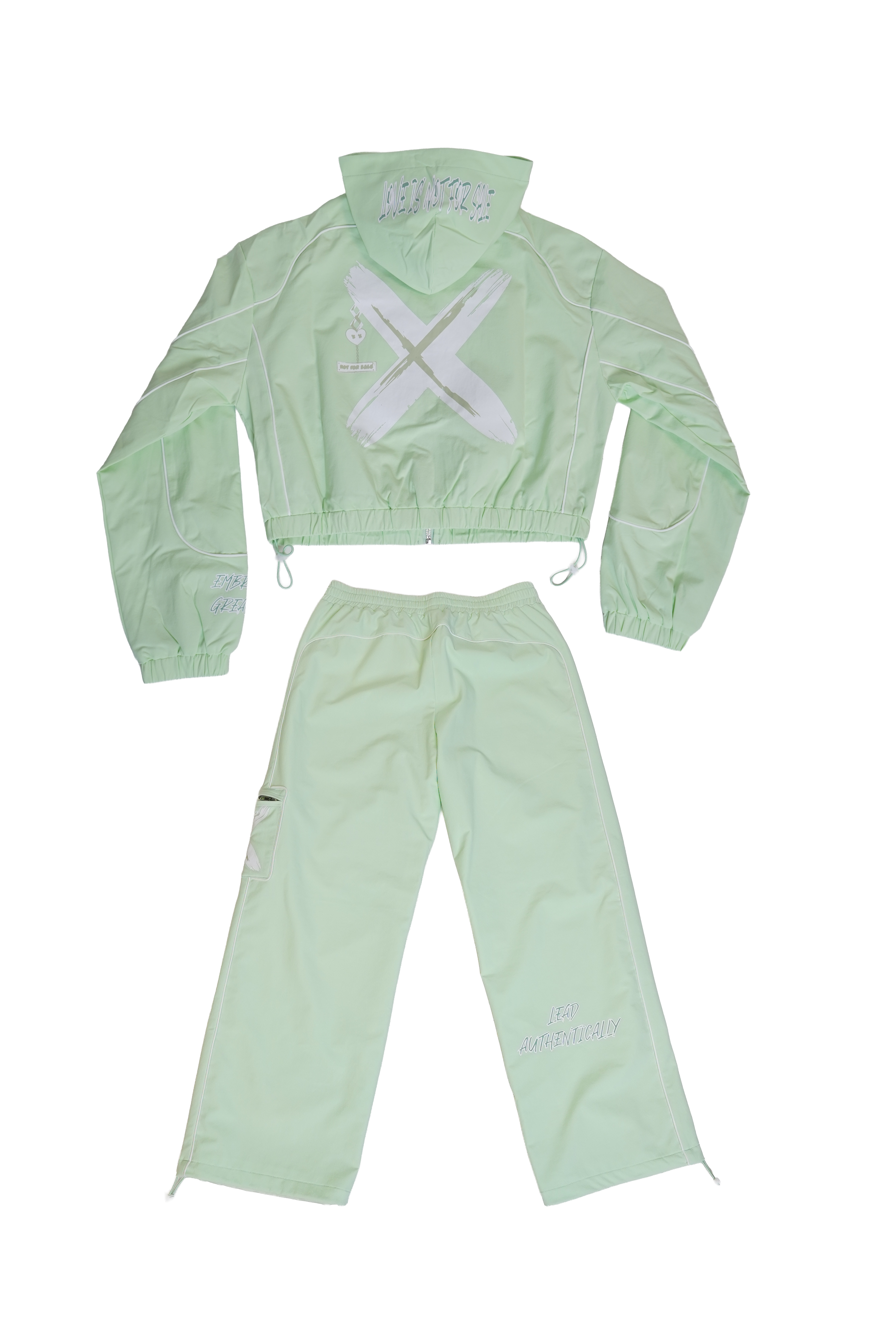 X Flight Jumpsuit - Queens#Colour_Mint