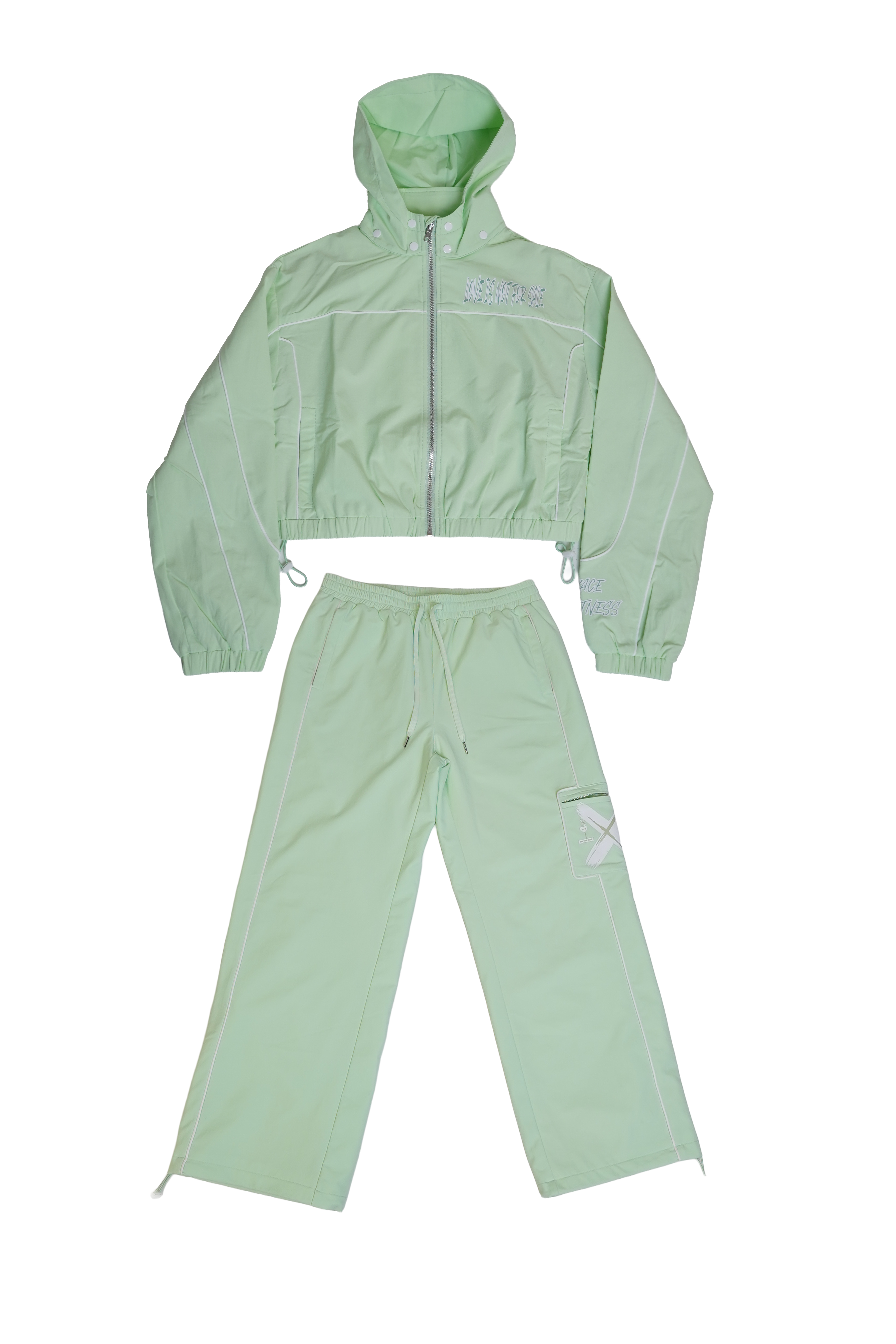 X Flight Jumpsuit - Queens#Colour_Mint